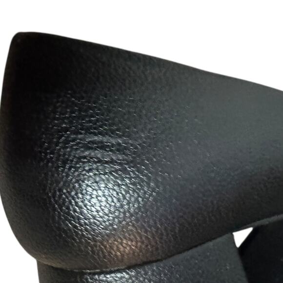 H By HALSTON DejaVu Black Dress Heeled Shoe SZ 7 - Picture 13 of 13